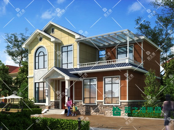 农村10万小别墅|环保轻钢结构房子